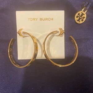 Tory Burch hoops